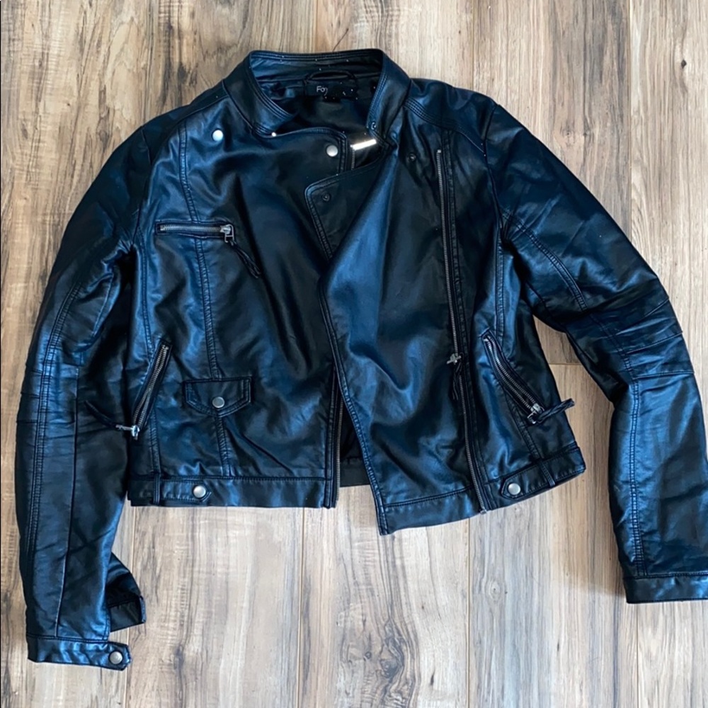Leather jacket